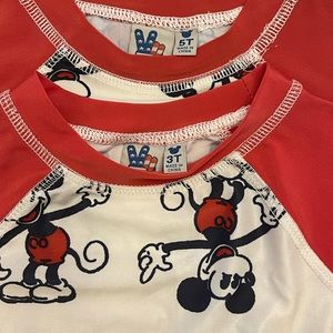Junk Food Mickey Mouse swim shirt bundle